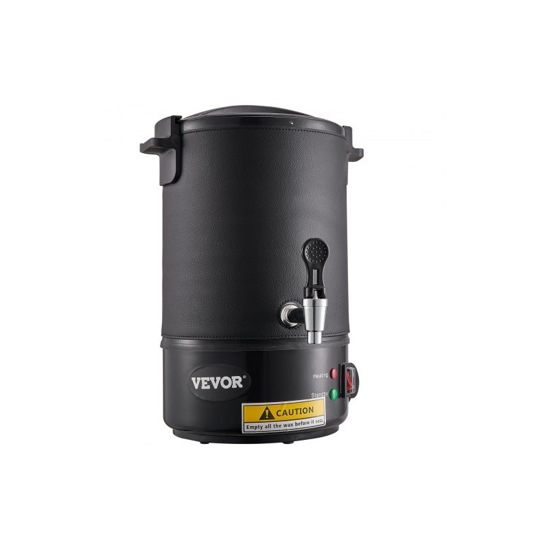 Sähköinen vahansulatin 6,5 l ruostumaton terässäiliö säädettävä lämpötila 30–110 °C kynttilänvalmistukseen