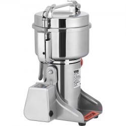 Sähköinen maustemylly 2500 grammaa ruostumaton teräs kääntyvä runko digitaalinen ajastin