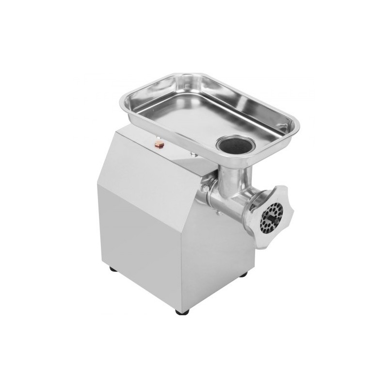 Lihamylly sähköinen 850W ruostumaton teräs galvanoitu hiiliteräsrunko 122 kg tunnissa ammattikäyttöön