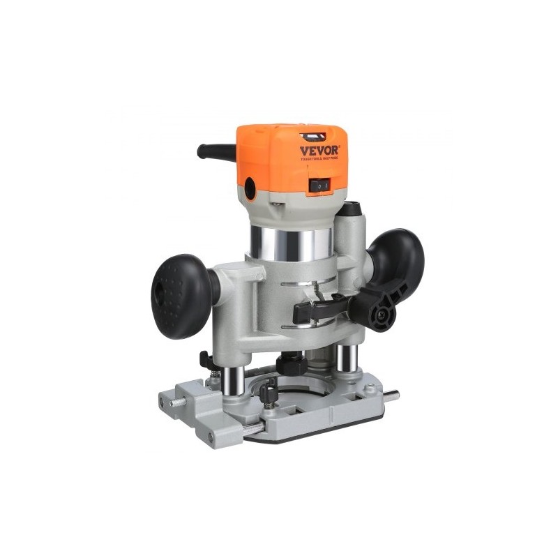 Puujyrsin 0,92 kW 6-portainen kompaktilla upotettavalla ja kiinteällä perusosalla