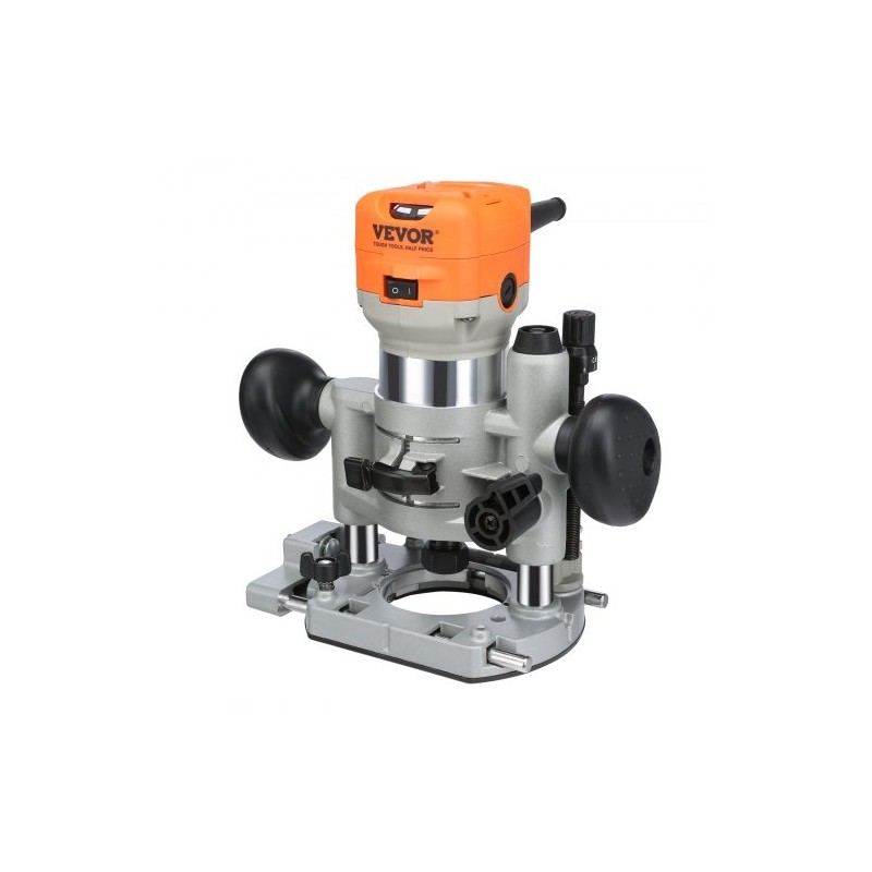 Puujyrsin 0,92 kW 6-portainen kompaktilla upotettavalla ja kiinteällä perusosalla