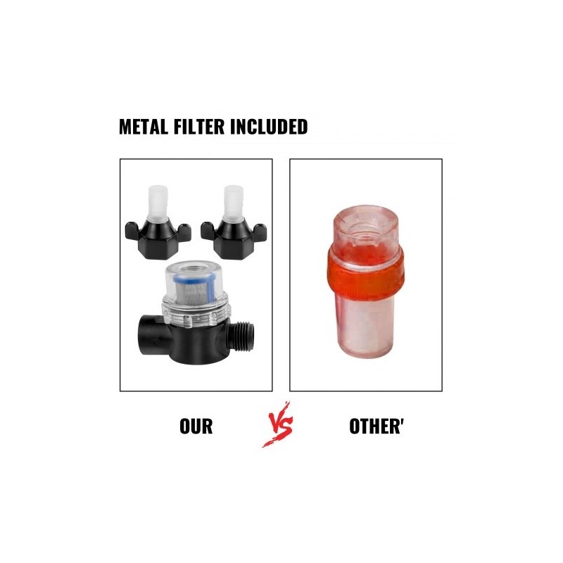 Kalvopumppu 12 voltin itseimevä polypropeenirungolla 15 litraa minuutissa 3,8 bar