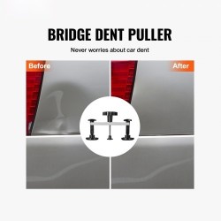 Siltamallinen lommonvetäjä sarja auton koripeltien oikaisuun alumiini ja ABS-muovi liimapistoolilla ja vetotapeilla