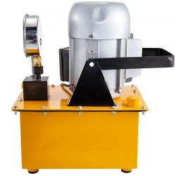 Sähköhydraulinen pumppu yksitoiminen 750 W 7 l öljysäiliö 220 V 10000 PSI