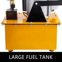 Sähköhydraulinen pumppu yksitoiminen 750 W 7 l öljysäiliö 220 V 10000 PSI