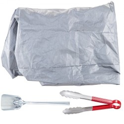 Puistotyylinen hiiligrilli Q235-hiiliteräs 40,6 x 40,6 cm grillausala nelitasoinen ritilä