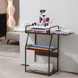 Lämpöprässilaite 300 x 250 mm pinkki T-paitojen ja tekstiilien painamiseen