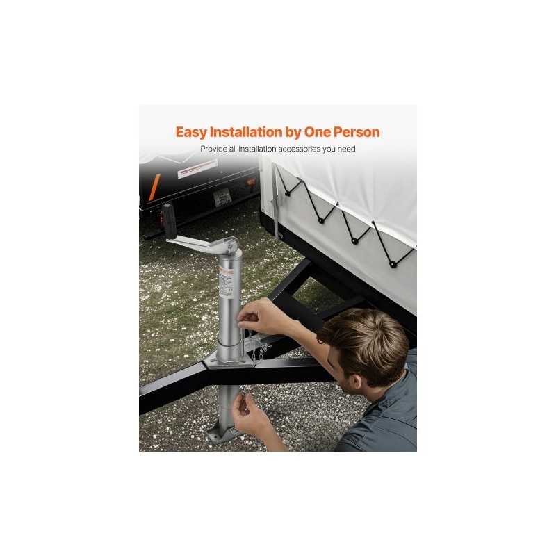 A-runkoon asennettava pultattava perävaunun nokkatunkki ruostesuojattu hiiliteräs 907 kg 360 mm