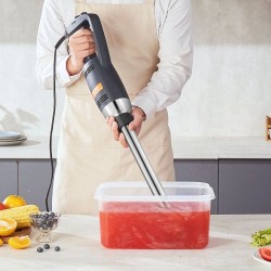 Upposekoitin 350W 20-tuumainen sekoitusvarsi ruostumattomasta teräksestä portaaton nopeudensäätö ammattikäyttöön