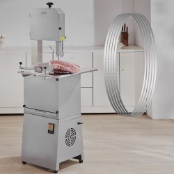 Lihabandsausterä hiiliteräs 2020x16x0,56 mm 5 kpl lihan ja luiden leikkaamiseen