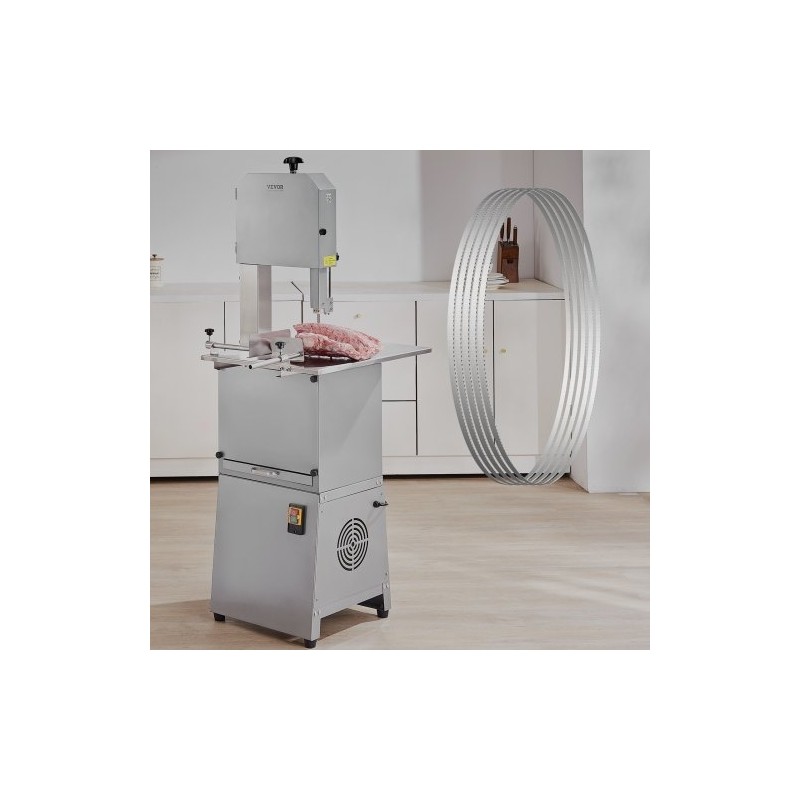 Lihabandsausterä hiiliteräs 2020x16x0,56 mm 5 kpl lihan ja luiden leikkaamiseen