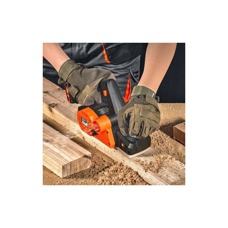 Johdoton sähköhöylä 82,5mm höyläysleveys 2mm syvyys kestävät terät kaksisuuntainen purunpoisto