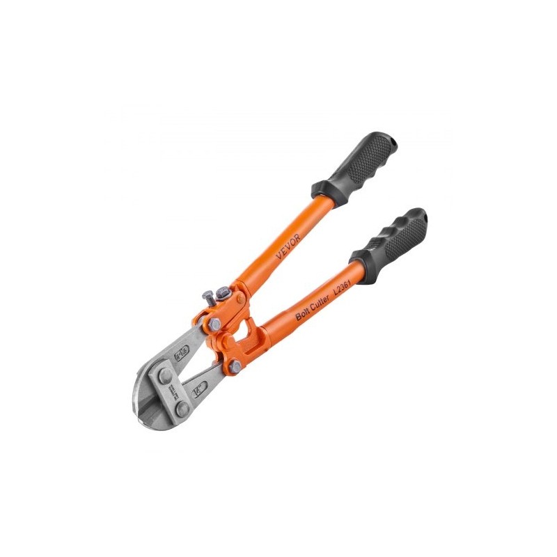 Pulttileikkuri 45,7 cm kromimolybdeeniteräs säädettävä leukaväli kaksikomponenttinen pehmeä kumikahva