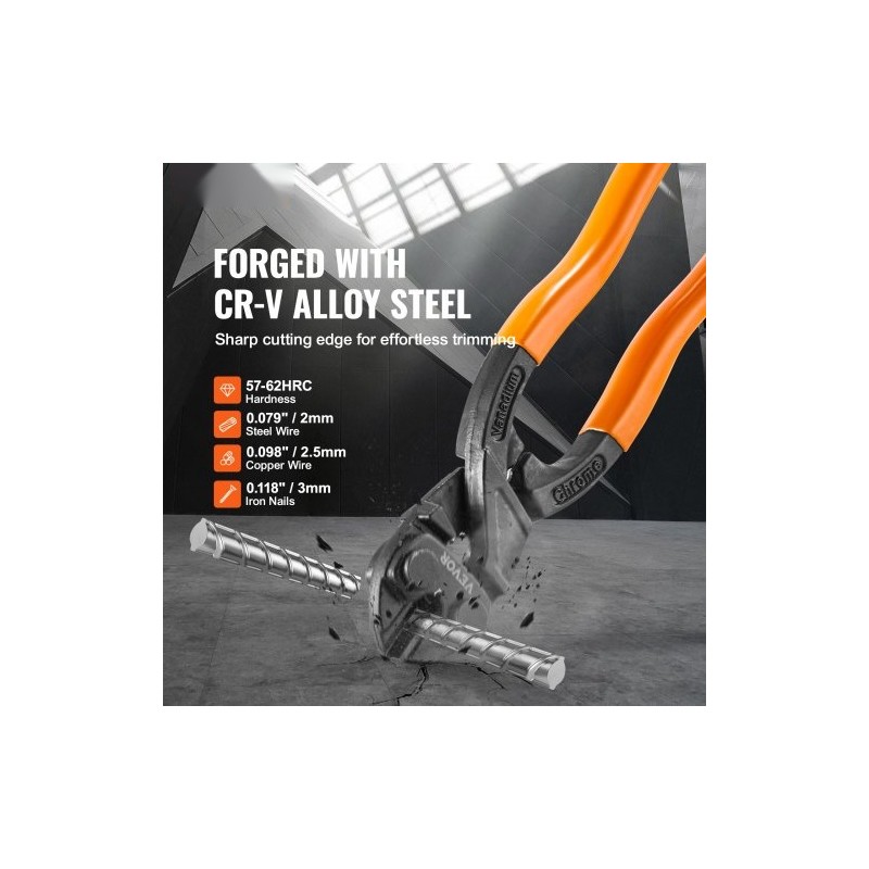 Pulttisakset kahdeksan tuumaa seosteräksiset leuat kumipinnoitettu kahva