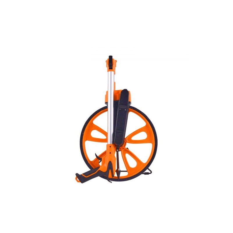 Mittapyörä ABS ja alumiinioksidi teleskooppivarrella 317,5 mm mittausalue 0–9999,9 m mekaanisella laskurilla