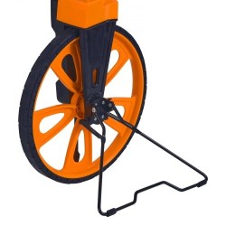 Mittapyörä ABS ja alumiinioksidi teleskooppivarrella 317,5 mm mittausalue 0–9999,9 m mekaanisella laskurilla