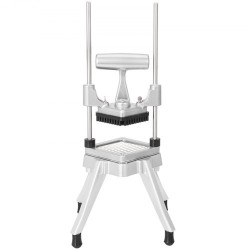 Vihannesleikkuri ammattikäyttöön 1 cm kuutioihin alumiiniseosrunko 304-ruostumaton teräs