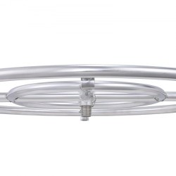 Pyöreä upotettava tulipesäallas 24 tuumaa 304 ruostumatonta terästä propaanille ja maakaasulle