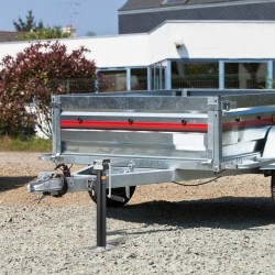 Perävaunun suora vetokytkin teräs 2 tuuman kuulalle ja aisaprofiilille 1587,6 kg sinkitty