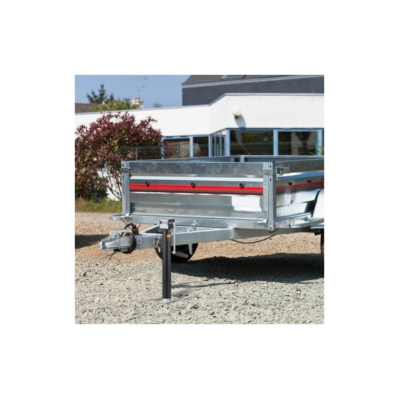 Perävaunun suora vetokytkin teräs 2 tuuman kuulalle ja aisaprofiilille 1587,6 kg sinkitty