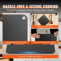 Pizzateräslevy 355 x 355 x 6 mm esimaustettu hiiliteräs uuniin ja grilliin