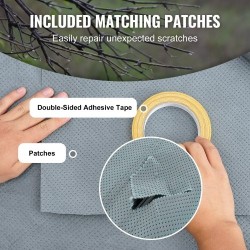 Matkailuauton suojapeite kuitukangas 9,1–9,8 m vesitiivis UV-suojattu 4-kerroksinen yläosa