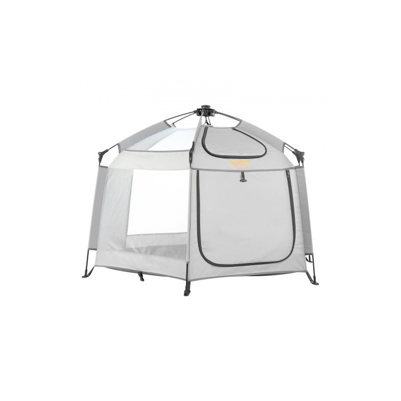 Leikkikehä lasikuiturunko 152 x 152 cm kevyt kokoontaitettava 3 aurinkosuojaa UPF50+