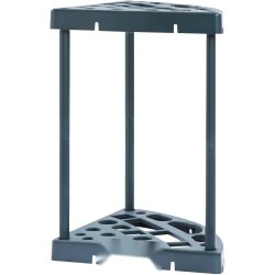 Puutarhatyökaluteline PP-muovi 19 paikkaa pitkävartisille työkaluille tornimallinen