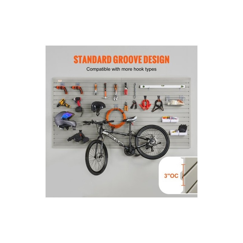 Urapaneelit WPC 8 paneelia 1220 x 310 x 17 mm harmaanruskea autotalliin