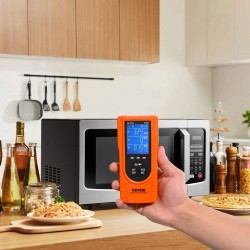 Kolmitoiminen EMF-mittari EF MF RF 5Hz–3.5GHz ladattava LCD-näytöllä