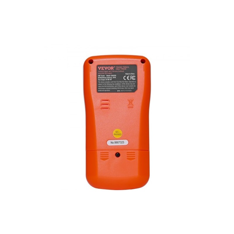Kolmitoiminen sähkömagneettikenttämittari EF-, MF- ja RF-mittauksiin 5Hz–6GHz ladattava käsikäyttöinen