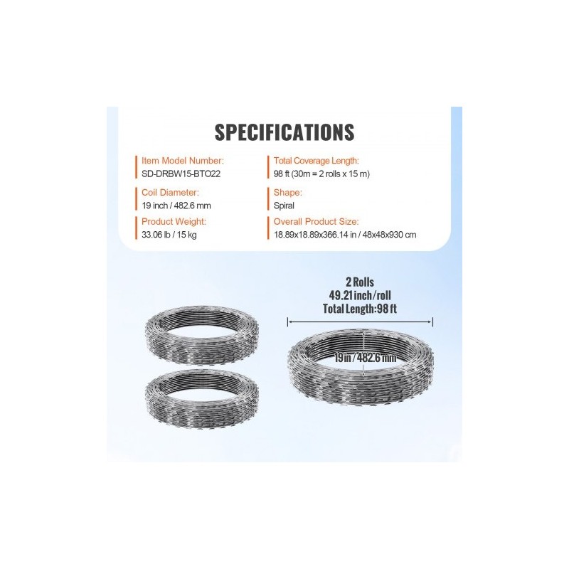 Kuumasinkitty teräs partalanka kolmekymmentä metriä kaksi rullaa kaksoiskierre aidan korotukseen