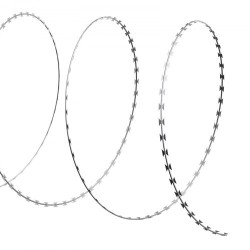 Kuumasinkitty partalanka 45 metriä 3 kelaa spiraalirakenne aidan korotukseen