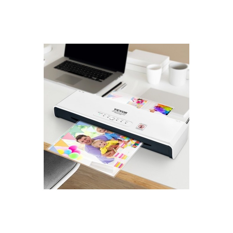 Laminointilaite kolmetoista tuuman nelirullainen kaksitoiminen kuuma ja kylmä