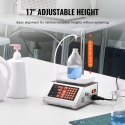 Nestetäyttökone 5–50 g annostelulla peristalttipumpulla digitaalinen ohjaus 201-ruostumatonta terästä yksisuuttiminen