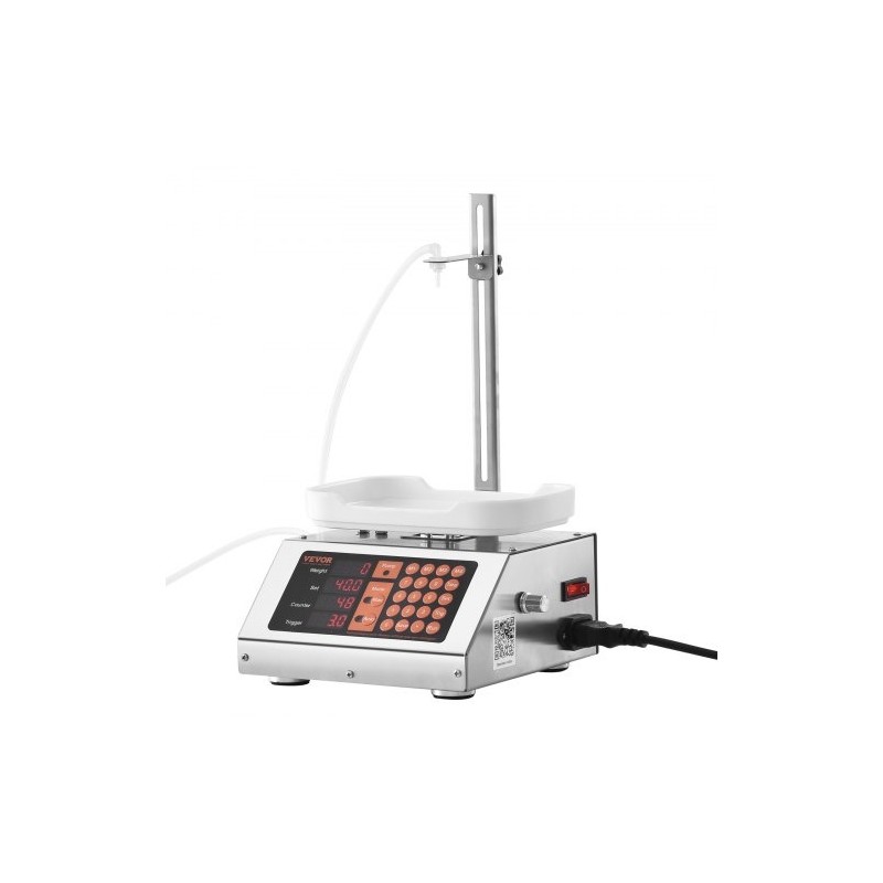 Nestetäyttökone 5–50 g annostelulla peristalttipumpulla digitaalinen ohjaus 201-ruostumatonta terästä yksisuuttiminen