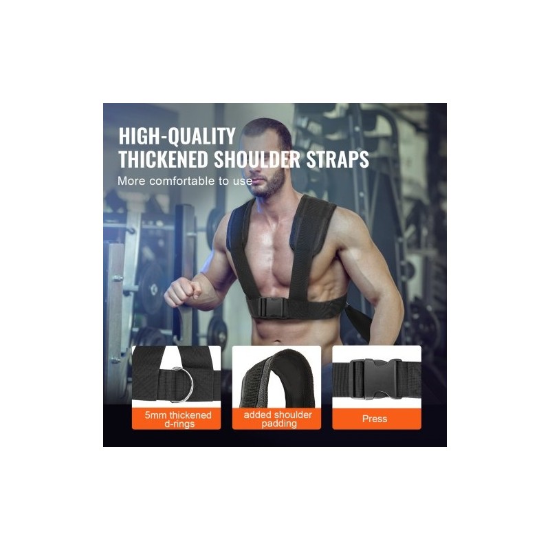 Vetoreki teräsrunkoinen jauhepinnoitettu oranssi soveltuu yhden ja kahden tuuman levypainoille