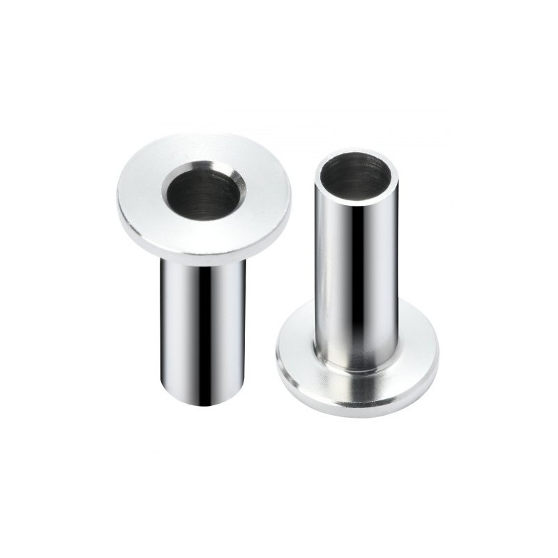 Suojaholkit T316-ruostumatonta terästä 121 kpl 4 mm ja 4,8 mm vaijerille vaakakaiteisiin