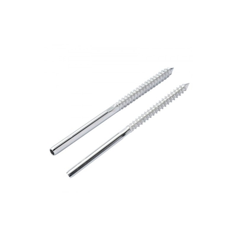 Kaapelin kaideasennussarja 122 osaa T316 ruostumaton teräs 3,2 mm puupylväisiin