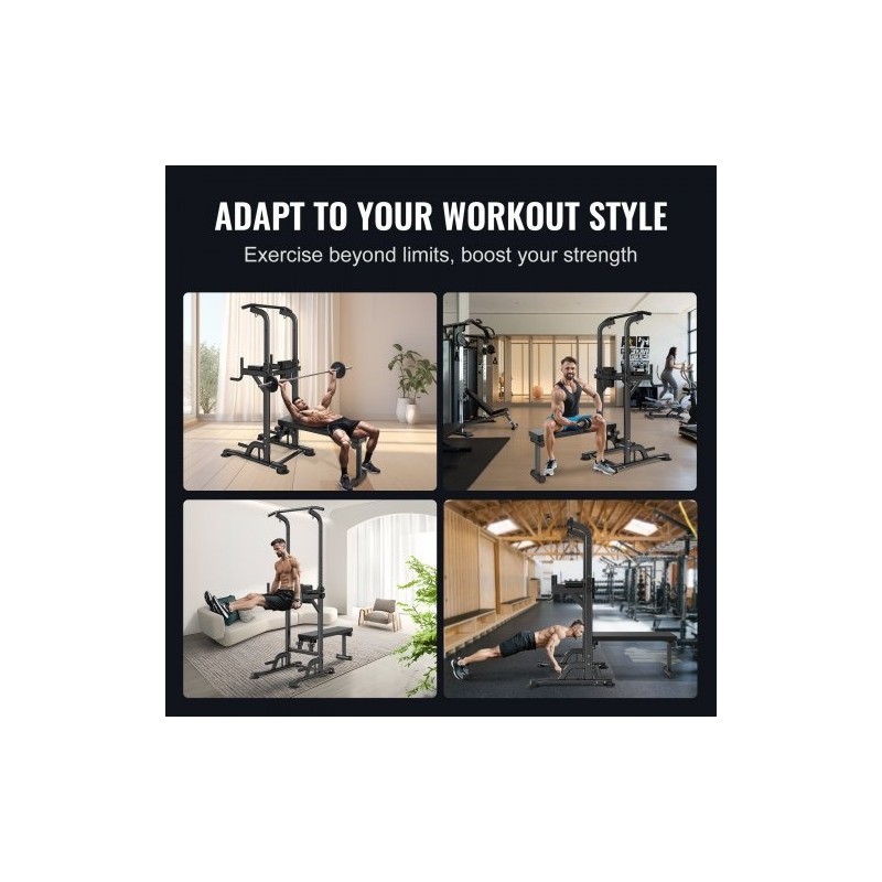 Leuanvetoteline ja dippiasema hiiliteräsrunko kymmenportainen korkeussäätö irrotettava kaksiasentoinen penkki selkänoja