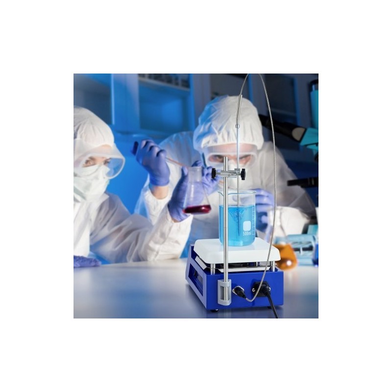 Magneettinen sekoituslevy valettu alumiinipinta 5000 millilitraa 300 asteeseen 0–2000 kierrosta minuutissa