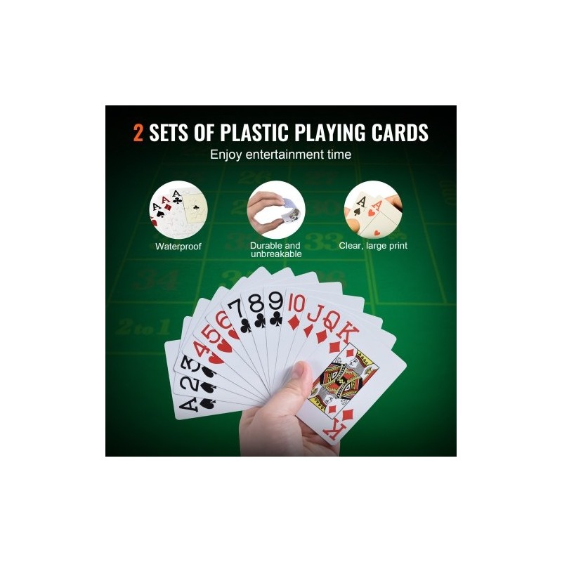 Pokerisetti 300 osaa 14 gramman savi ja muovipelimerkit muovikotelolla kotipeleihin