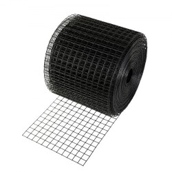 Aurinkopaneelin suojaverkko galvanoitua terästä PVC-pinnoitteella 15 x 1524 cm 12,7 mm