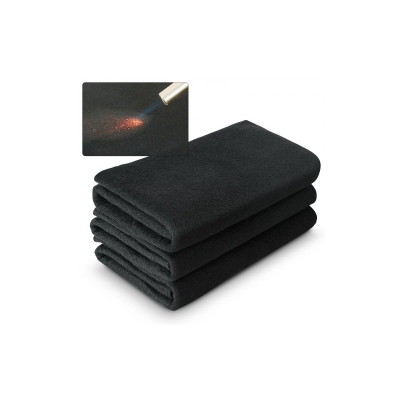 Hiilikuituiset hitsauspeitteet 6 kappaletta 3 mm paksut leikattavat 982 °C lämmönkestävät