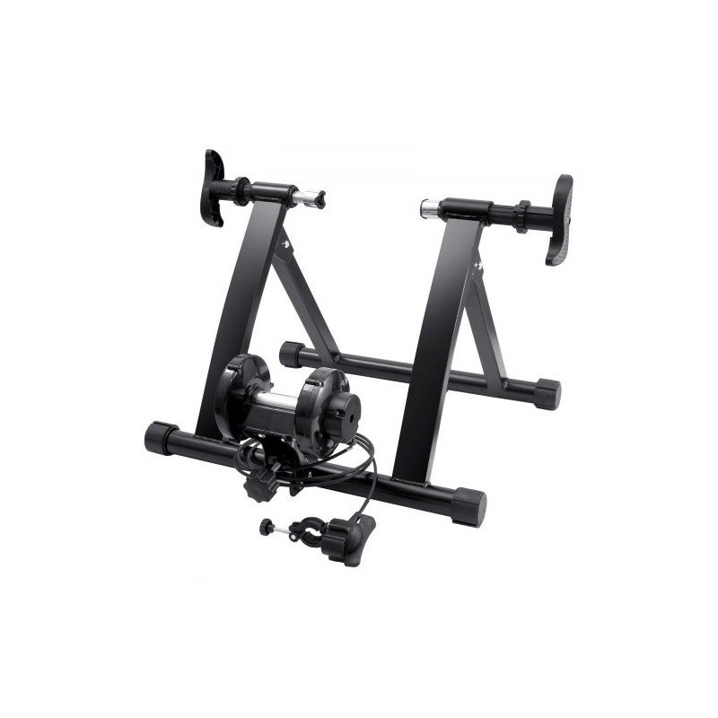 Pyörän harjoitusteline magneettinen hiiliteräs 26–29 tuuman renkaisiin 8 vastustasoa taittuva hiljainen