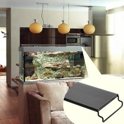 Akvaariovalo 22W täysspektrinen alumiinirunko LCD-näytöllä säädettävillä kannattimilla 24–30 tuuman akvaarioon