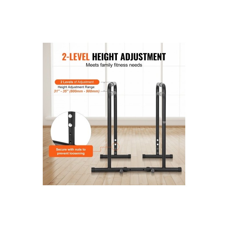 Dippiteline teräs 200 kg kantavuus säädettävä korkeus ja leveys pehmustetut kahvat