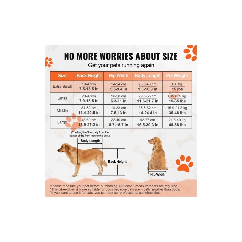 Koiran pyörätuoli takajaloille ilmailuluokan alumiiniseos säädettävä XS iskunvaimentavilla pyörillä kevyt