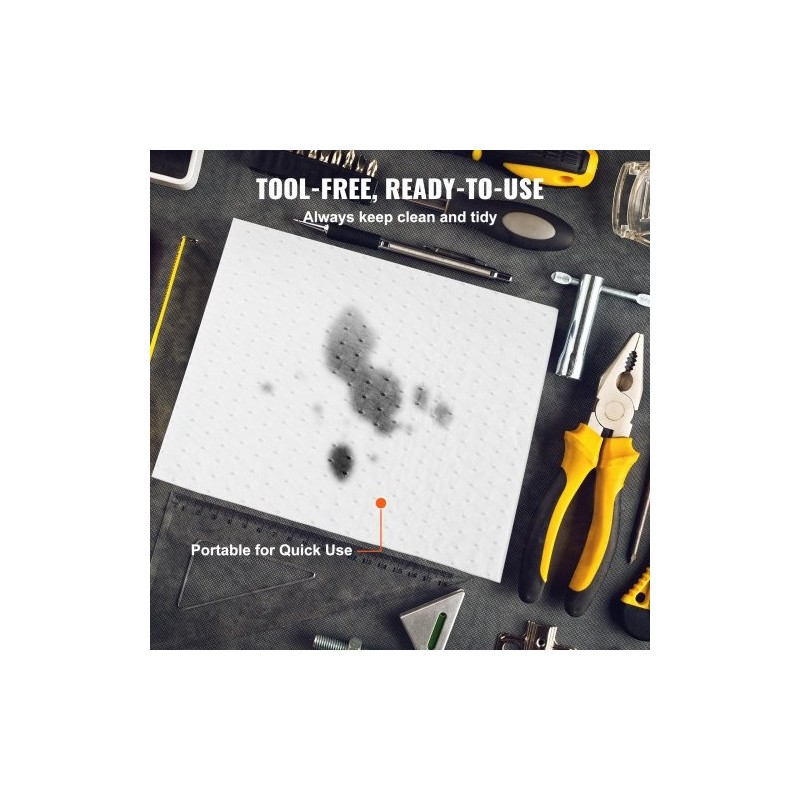 Öljynimeytysliinat polypropeeni 380 x 500 mm 100 kpl vain öljylle