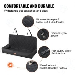 Koiran autopenkki ultraäänellä tikattu vedenpitävä kangas polypropeenipuuvillatäyte sopii enintään 45 kg koirille